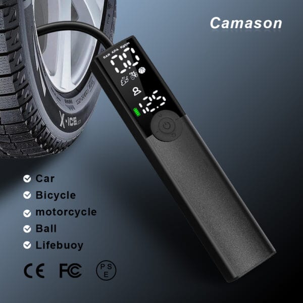 Smart Pump Bicicleta Bomba Eléctrica Bicicleta de Montaña Bicicleta de Carretera High Win Bomba Eléctrica Hinchable