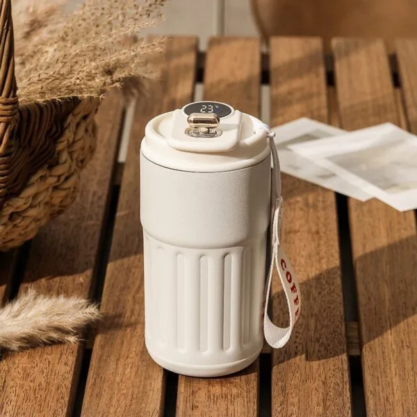 Smart Digital Stainless Steel Coffee Mug - Billede 8