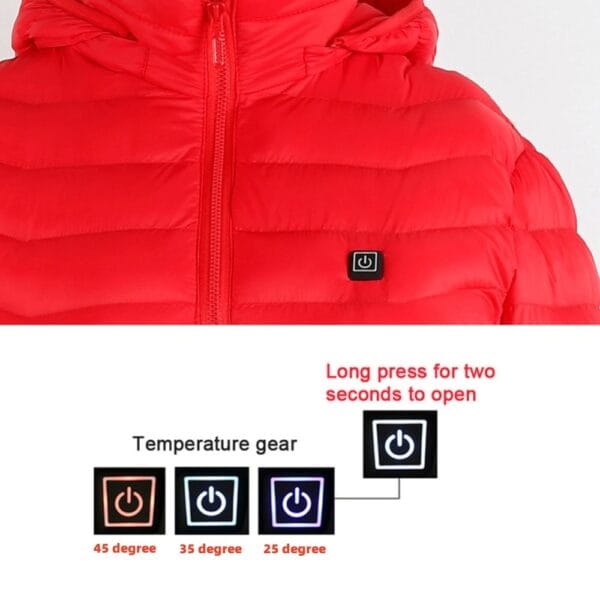 Heated USB Jacket - Görsel 7