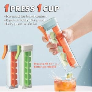 Ice Maker Press Tray Gadget