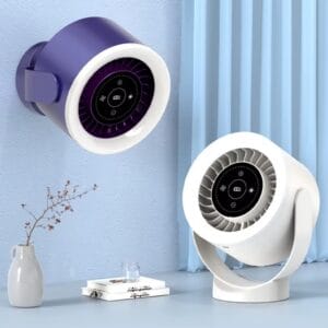 Portable Rechargeable LED Wall/Table Fan