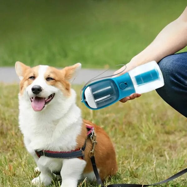 3 in 1 Dog Drinking Water/Food and Garbage Bag Cup - Beeld 9
