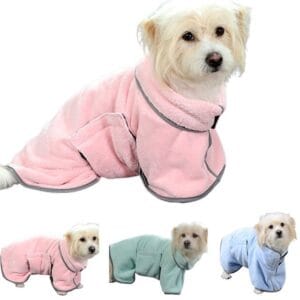Quick-drying Pet Bathrobe
