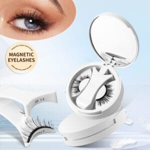 Magnetic Glue-free False Eyelashes With Applicator