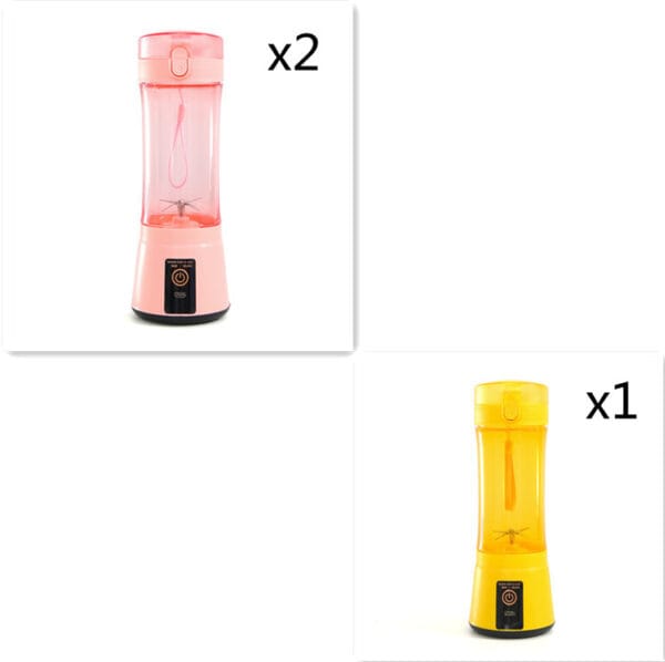 Portable Electric Fruit Juicer Wireless USB Rechargeable Mini Mixer Multifunction Summer Smoothie Blender Machine Kitchen Supplies - Imagem 5