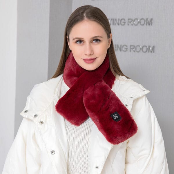 Electric Heated Neck Scarf Wrap - Image 6