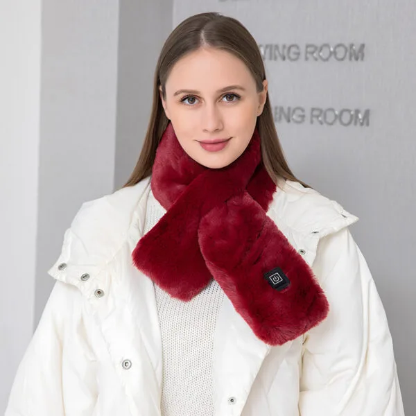 Electric Heated Neck Scarf Wrap - Imagen 6