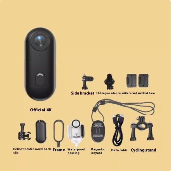 Outdoor Sports Camera In Helmet Motorcycle Bike Sport Mini Filming Bicycle Action 4K Professional Body Cam And Video Cameras - படம் 10