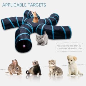 Pet Zhiyi Three Tunnel Cat Toy
