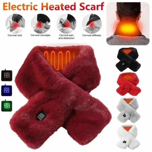 Electric Heated Neck Scarf Wrap