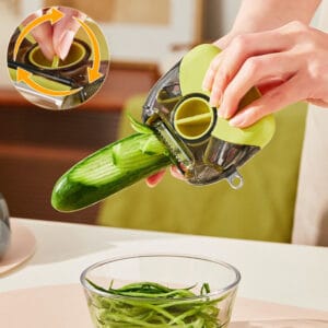Multifunctional 3 In 1 Stainless Steel Vegetable Peeler