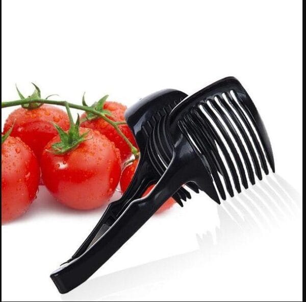 Fruit & Veggie Cutting Holder - छवि 2