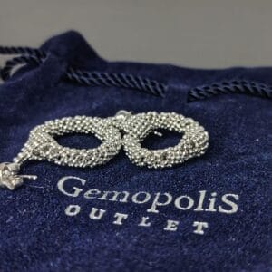 Handcrafted Sterling Silver 925 Earrings – One-of-a-Kind (Gemopolis Original)