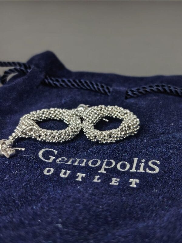 Handcrafted Sterling Silver 925 Earrings – One-of-a-Kind (Gemopolis Original)