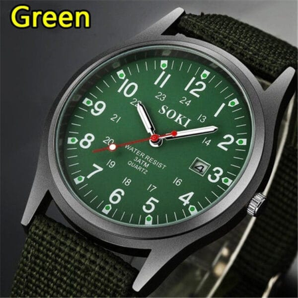 “Field Recon” | Military-Inspired Luminous Quartz Watch - Image 4