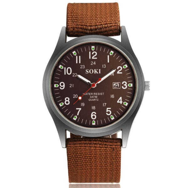 “Field Recon” | Military-Inspired Luminous Quartz Watch - Image 5