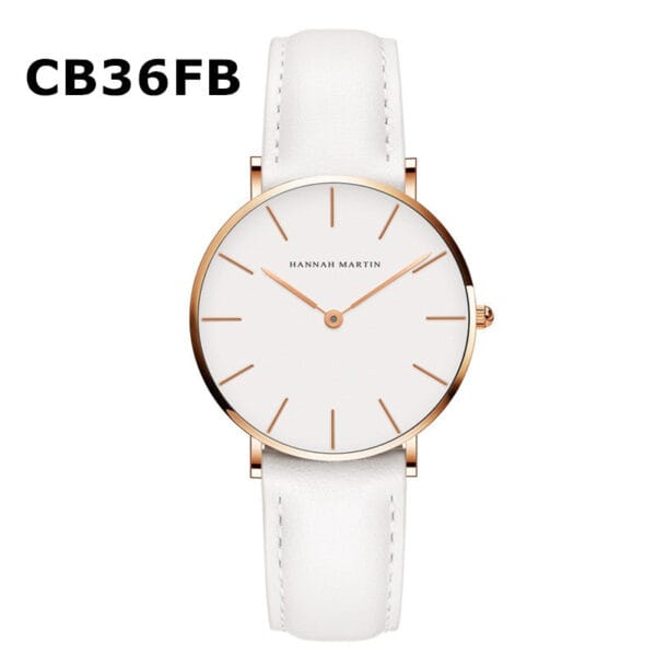 HM "Élan" | Elegant Mesh Strap Women’s Timepiece - Bilde 8
