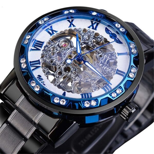 Atlas Core | World Time Skeleton Automatic Watch - Imej 6
