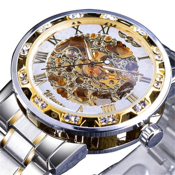 Atlas Core | World Time Skeleton Automatic Watch - Imej 3