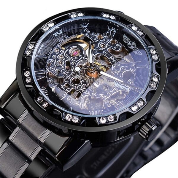 Atlas Core | World Time Skeleton Automatic Watch - Imej 2