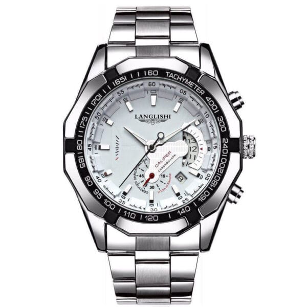 Langlishi 30 ATM Luminous Steel Watch | Engineered for Men Who Own the Night - Image 4