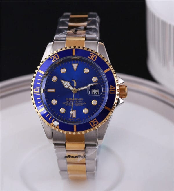 "Submariner" Classic Dive-Style Men's Watch - Image 4