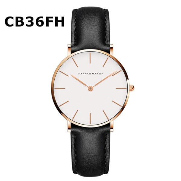 HM "Élan" | Elegant Mesh Strap Women’s Timepiece - Bilde 6