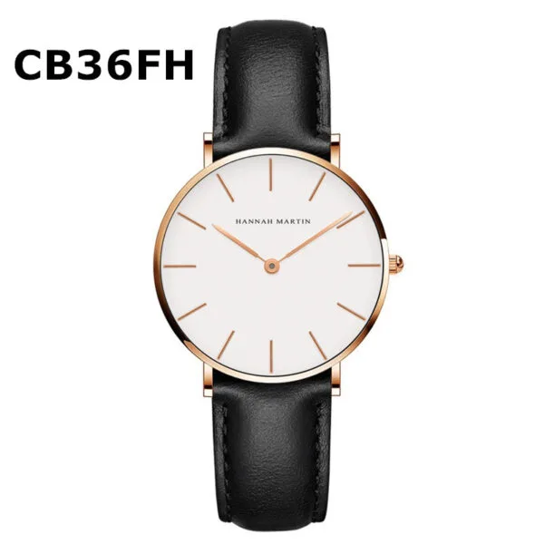 HM "Élan" | Elegant Mesh Strap Women’s Timepiece - Bild 6
