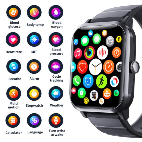 F33 Smart Health Watch | Master Your Body | Command Your Time! - படம் 3