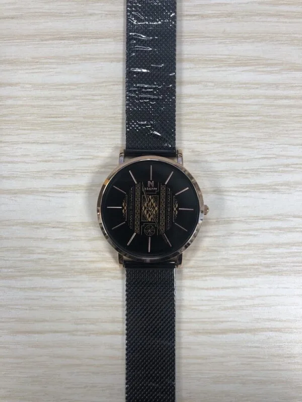 HM "Élan" | Elegant Mesh Strap Women’s Timepiece - Bild 2