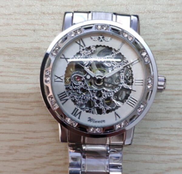 Atlas Core | World Time Skeleton Automatic Watch - Imej 7