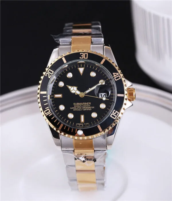 "Submariner" Classic Dive-Style Men's Watch – Image 9