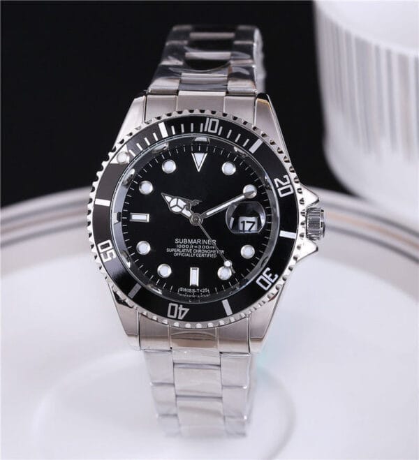 "Submariner" Classic Dive-Style Men's Watch