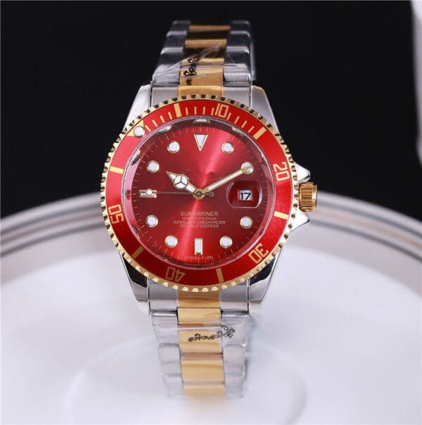 "Submariner" Classic Dive-Style Men's Watch - Image 7
