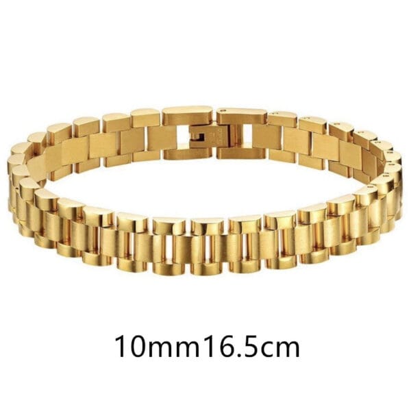"Forge" | Titanium Steel Link Bracelet - Image 2