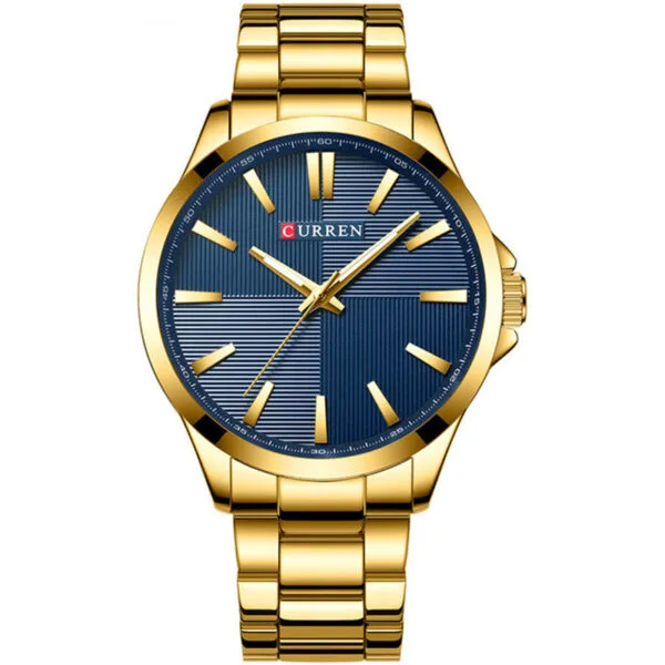⁦“Iron Presence” | Men’s Waterproof Quartz Business Watch⁩ - الصورة ⁦10⁩