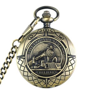 Retro Locomotive Flip Pocket Watch | Hollow Mechanical
