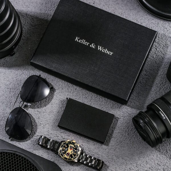 Keller&Weber | "The Commander Set" – Watch & Aviator Combo - Image 9