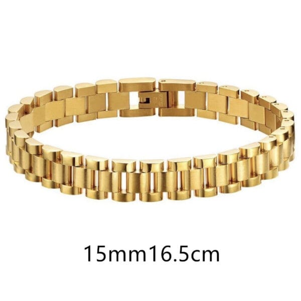 "Forge" | Titanium Steel Link Bracelet - Image 8