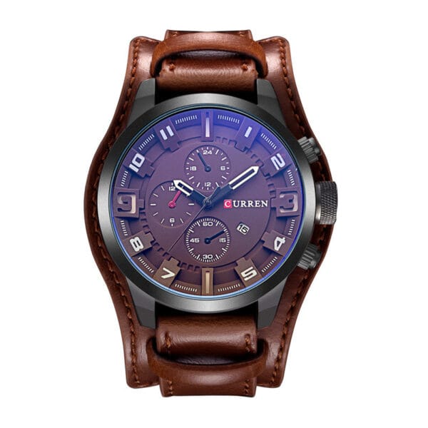 Curren | “Titan Dial” - Big Face Men's Watch - Billede 2