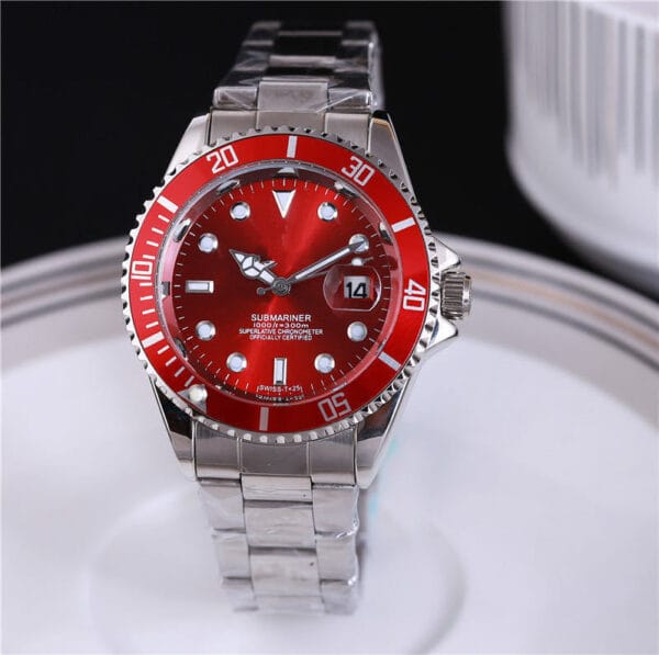 "Submariner" Classic Dive-Style Men's Watch - Image 6