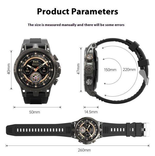 “Ghost Node” - Smart Surveillance Wrist Watch - Imagem 3