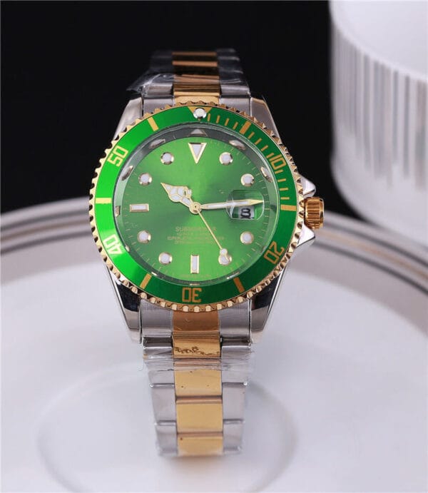 "Submariner" Classic Dive-Style Men's Watch - Image 5