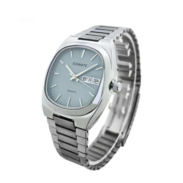 The Shell Hour | Minimalist Steel Quartz Watch - Imagem 5