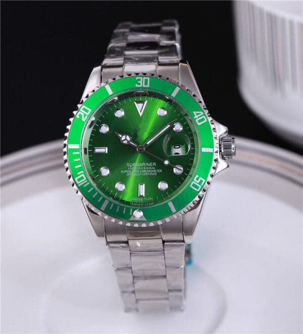 "Submariner" Classic Dive-Style Men's Watch - Image 2