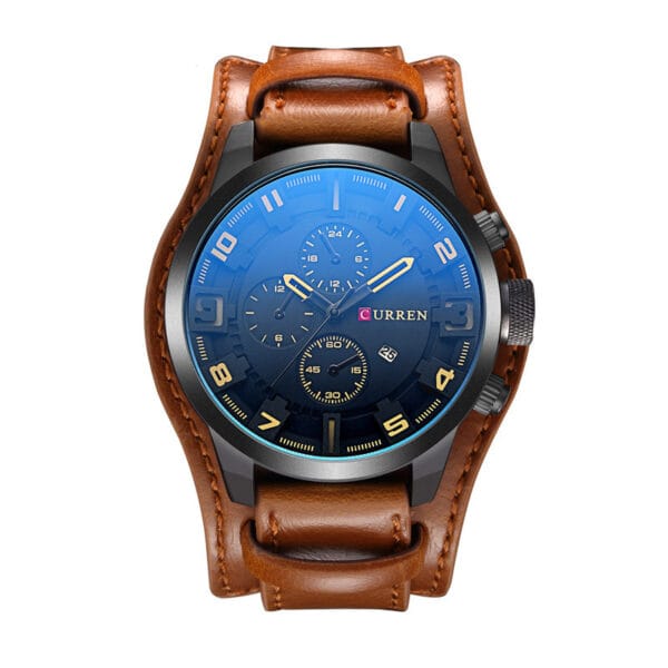 Curren | “Titan Dial” - Big Face Men's Watch - Billede 5