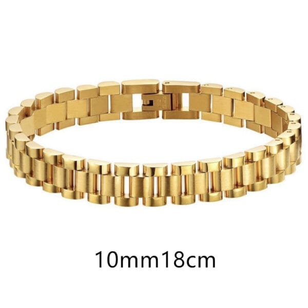 "Forge" | Titanium Steel Link Bracelet - Image 3